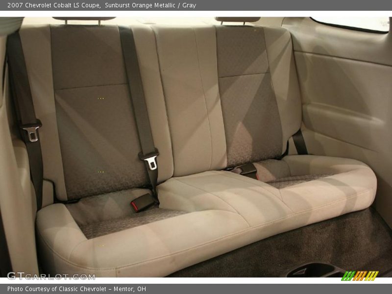 Sunburst Orange Metallic / Gray 2007 Chevrolet Cobalt LS Coupe