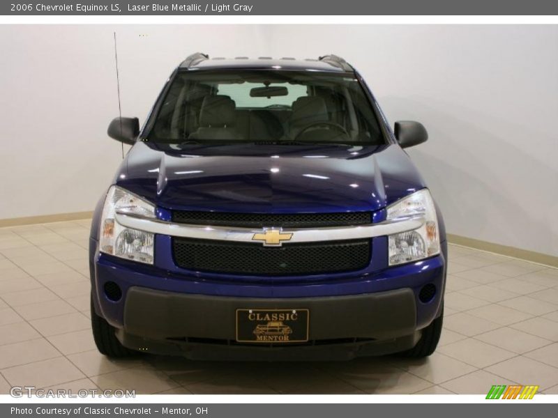 Laser Blue Metallic / Light Gray 2006 Chevrolet Equinox LS