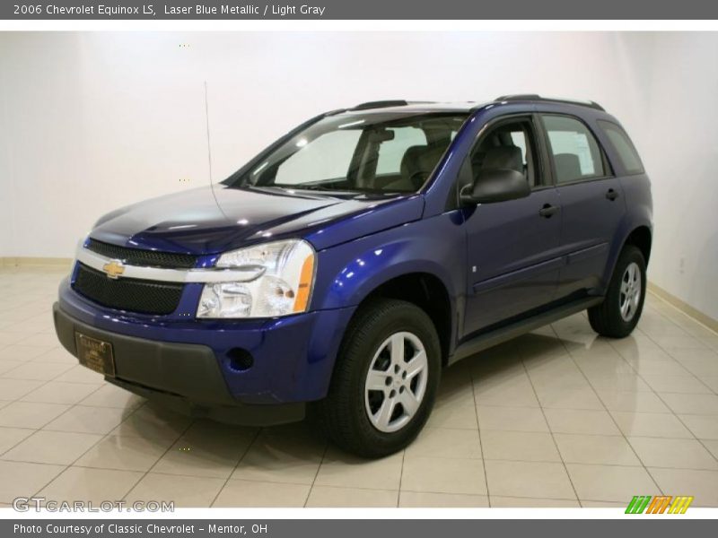 Laser Blue Metallic / Light Gray 2006 Chevrolet Equinox LS