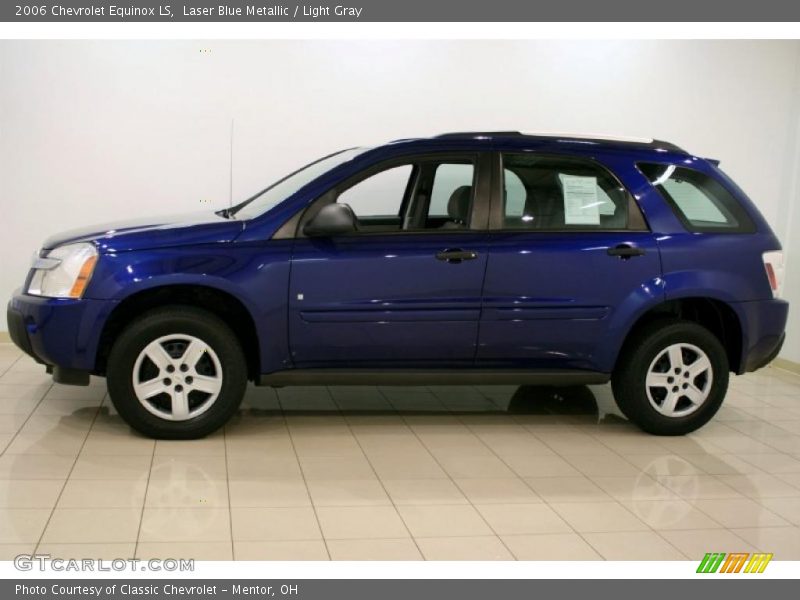 Laser Blue Metallic / Light Gray 2006 Chevrolet Equinox LS