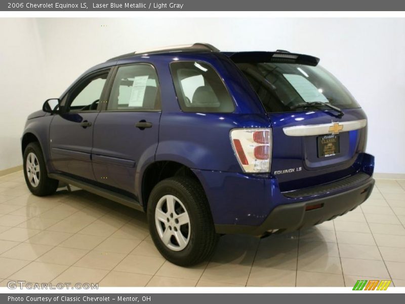 Laser Blue Metallic / Light Gray 2006 Chevrolet Equinox LS