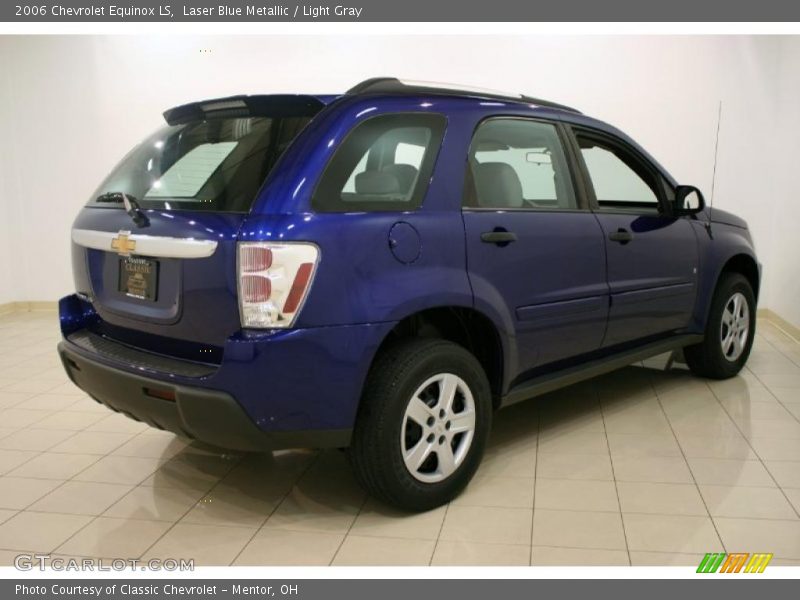 Laser Blue Metallic / Light Gray 2006 Chevrolet Equinox LS