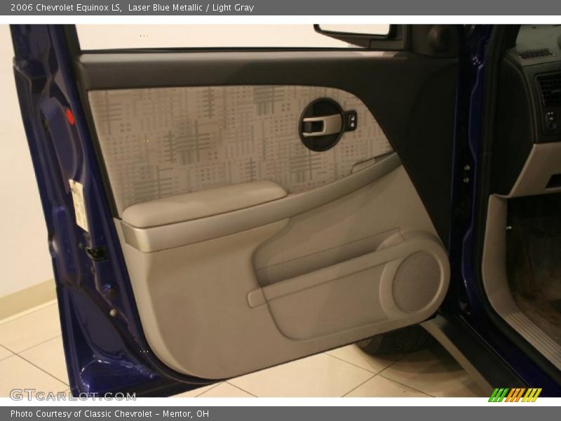 Laser Blue Metallic / Light Gray 2006 Chevrolet Equinox LS