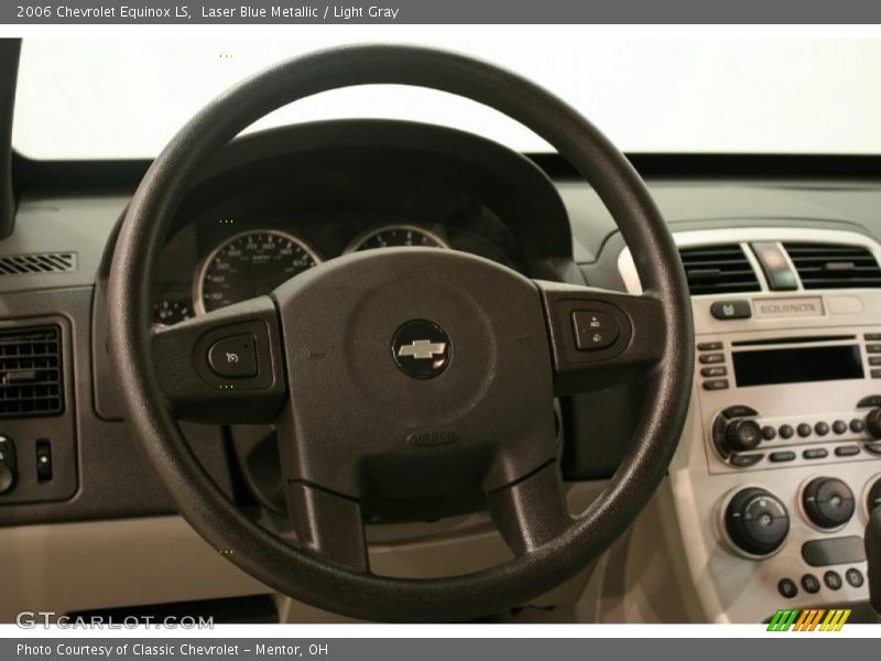 Laser Blue Metallic / Light Gray 2006 Chevrolet Equinox LS