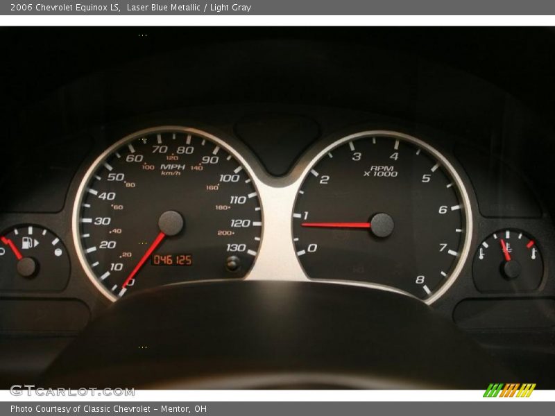 Laser Blue Metallic / Light Gray 2006 Chevrolet Equinox LS