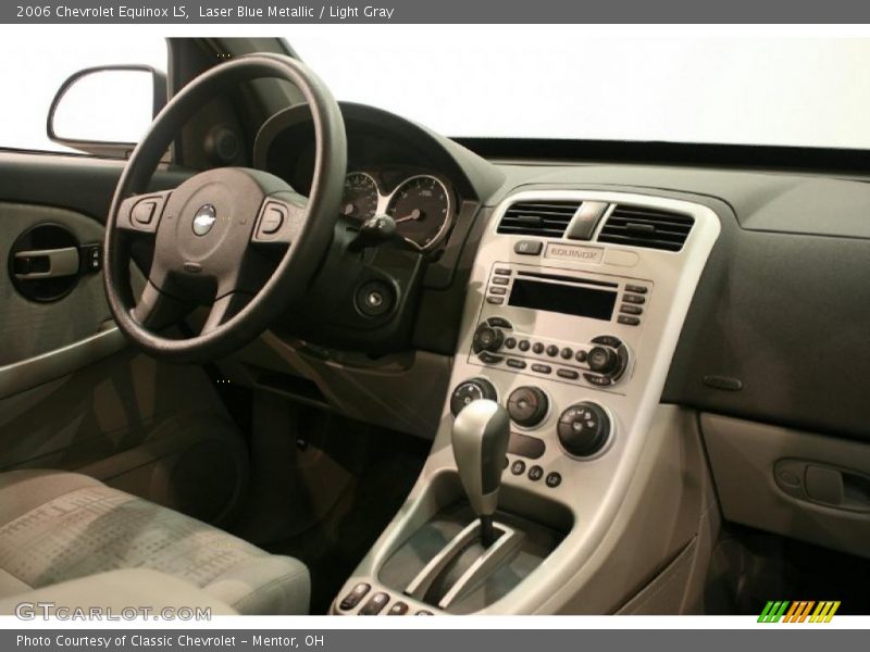 Laser Blue Metallic / Light Gray 2006 Chevrolet Equinox LS