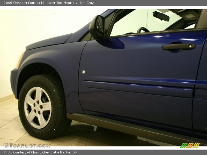 Laser Blue Metallic / Light Gray 2006 Chevrolet Equinox LS