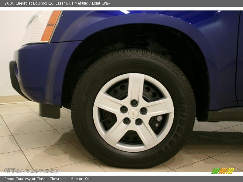 Laser Blue Metallic / Light Gray 2006 Chevrolet Equinox LS