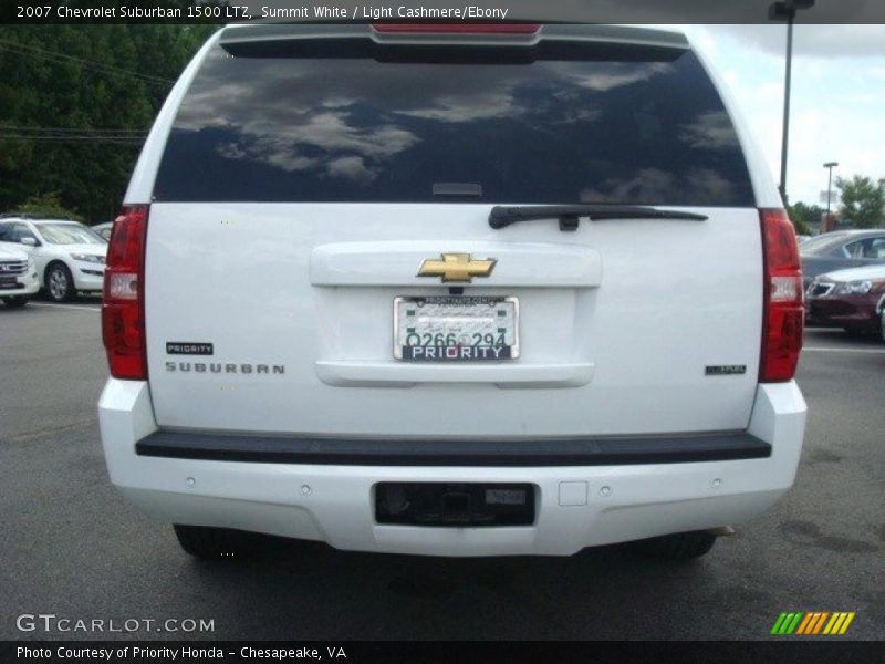Summit White / Light Cashmere/Ebony 2007 Chevrolet Suburban 1500 LTZ