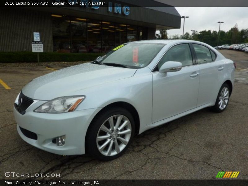 Glacier Frost Mica / Alabaster 2010 Lexus IS 250 AWD