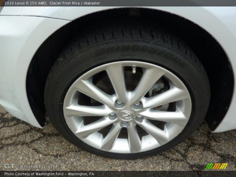 Glacier Frost Mica / Alabaster 2010 Lexus IS 250 AWD