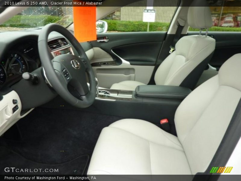 Glacier Frost Mica / Alabaster 2010 Lexus IS 250 AWD