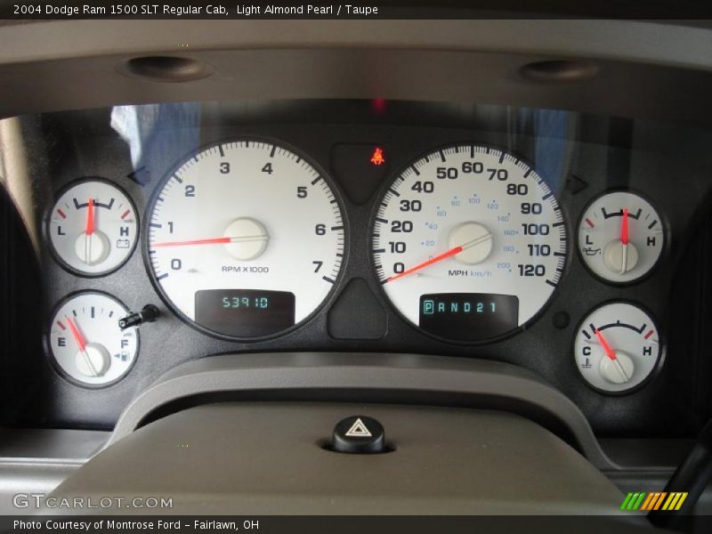 Light Almond Pearl / Taupe 2004 Dodge Ram 1500 SLT Regular Cab