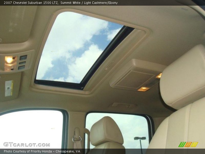 Summit White / Light Cashmere/Ebony 2007 Chevrolet Suburban 1500 LTZ