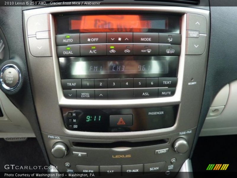 Glacier Frost Mica / Alabaster 2010 Lexus IS 250 AWD