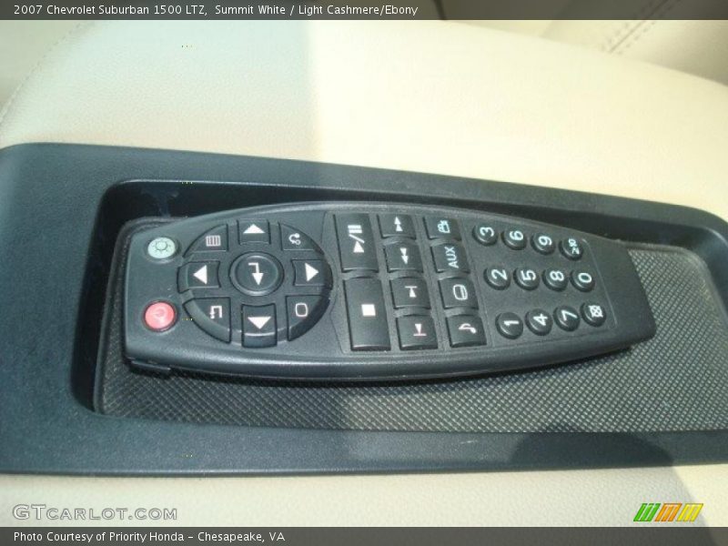 Summit White / Light Cashmere/Ebony 2007 Chevrolet Suburban 1500 LTZ