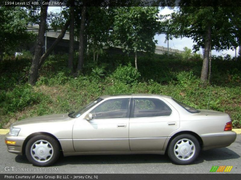 Gold / Ivory 1994 Lexus LS 400