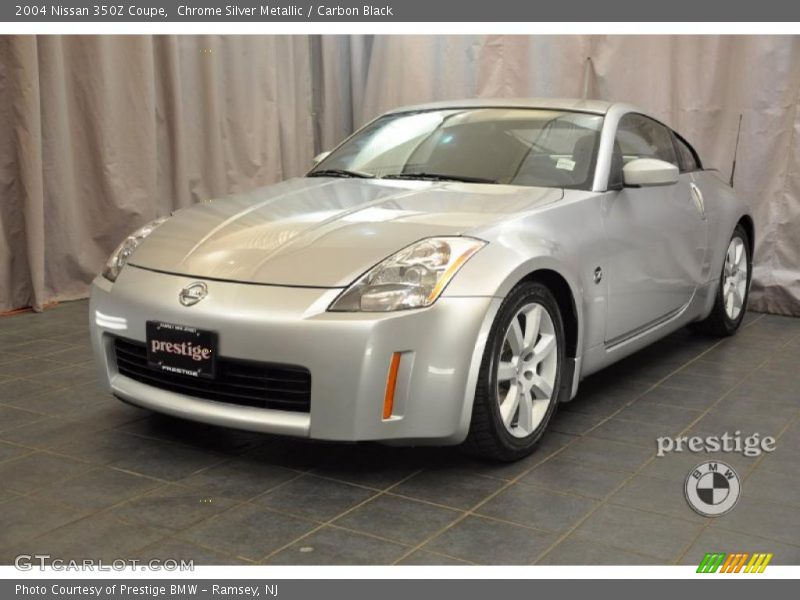 Chrome Silver Metallic / Carbon Black 2004 Nissan 350Z Coupe