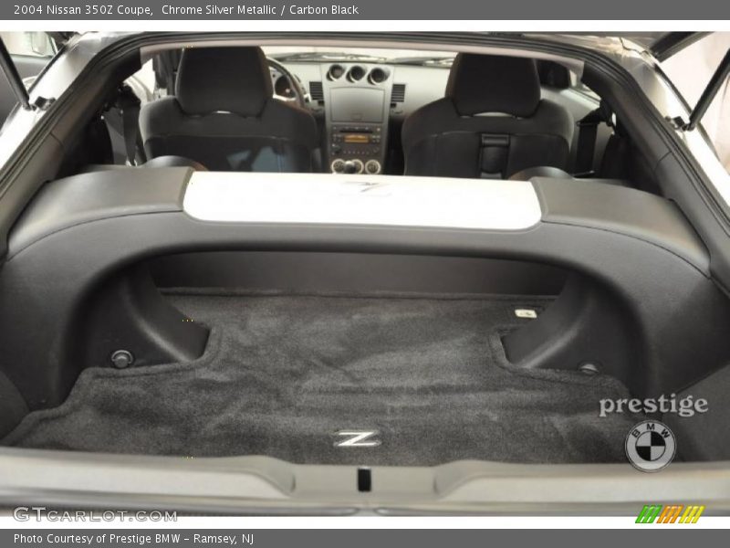Chrome Silver Metallic / Carbon Black 2004 Nissan 350Z Coupe