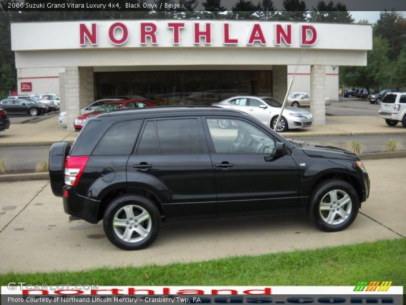 Black Onyx / Beige 2006 Suzuki Grand Vitara Luxury 4x4