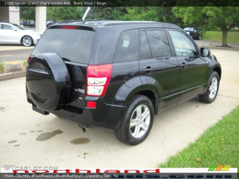 Black Onyx / Beige 2006 Suzuki Grand Vitara Luxury 4x4