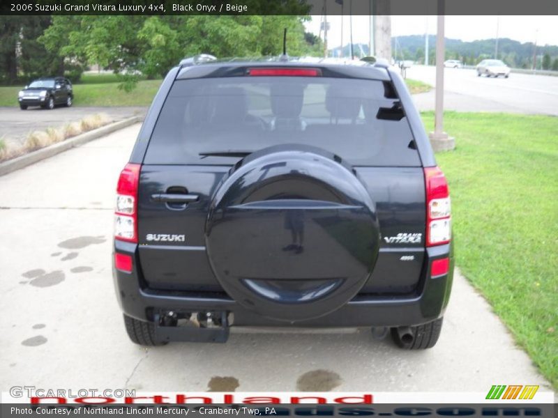 Black Onyx / Beige 2006 Suzuki Grand Vitara Luxury 4x4