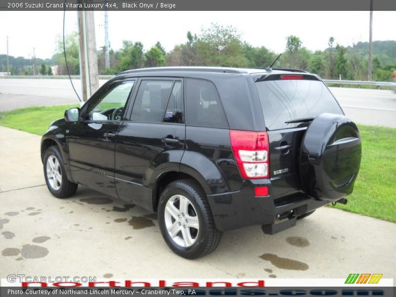 Black Onyx / Beige 2006 Suzuki Grand Vitara Luxury 4x4