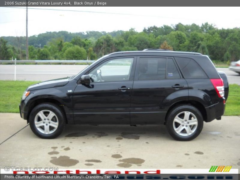 Black Onyx / Beige 2006 Suzuki Grand Vitara Luxury 4x4