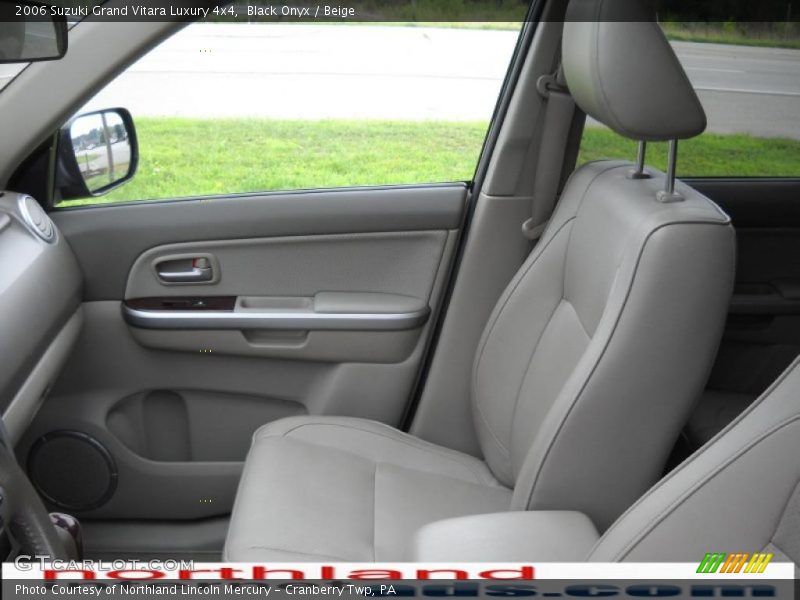 Black Onyx / Beige 2006 Suzuki Grand Vitara Luxury 4x4