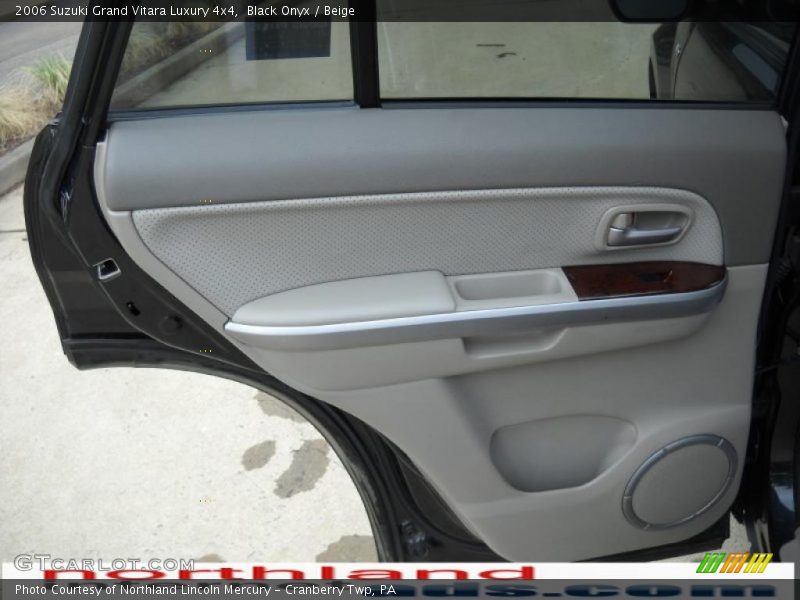 Black Onyx / Beige 2006 Suzuki Grand Vitara Luxury 4x4