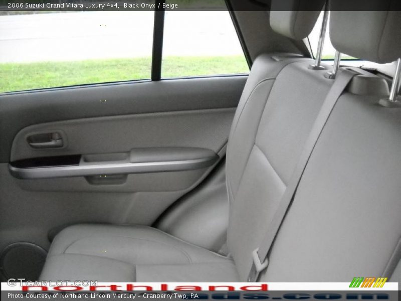 Black Onyx / Beige 2006 Suzuki Grand Vitara Luxury 4x4
