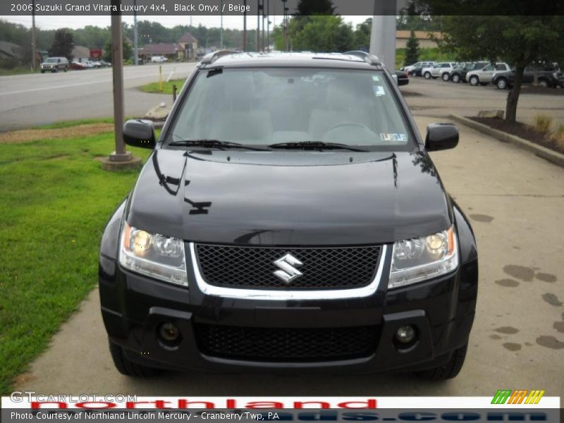 Black Onyx / Beige 2006 Suzuki Grand Vitara Luxury 4x4