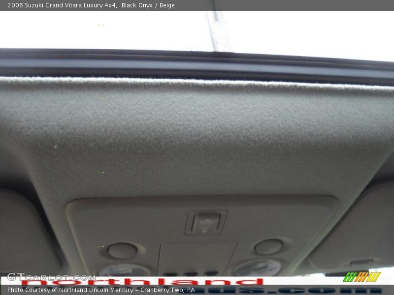 Black Onyx / Beige 2006 Suzuki Grand Vitara Luxury 4x4