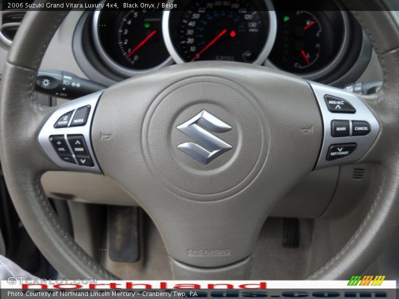 Black Onyx / Beige 2006 Suzuki Grand Vitara Luxury 4x4