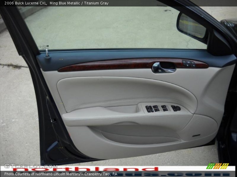 Ming Blue Metallic / Titanium Gray 2006 Buick Lucerne CXL