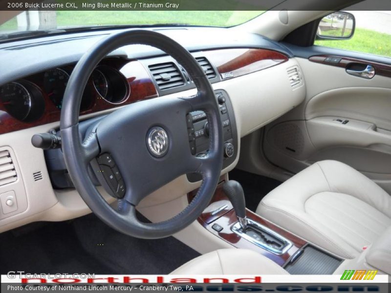 Ming Blue Metallic / Titanium Gray 2006 Buick Lucerne CXL