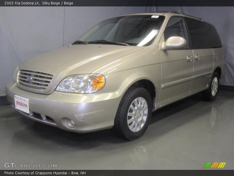 Silky Beige / Beige 2003 Kia Sedona LX