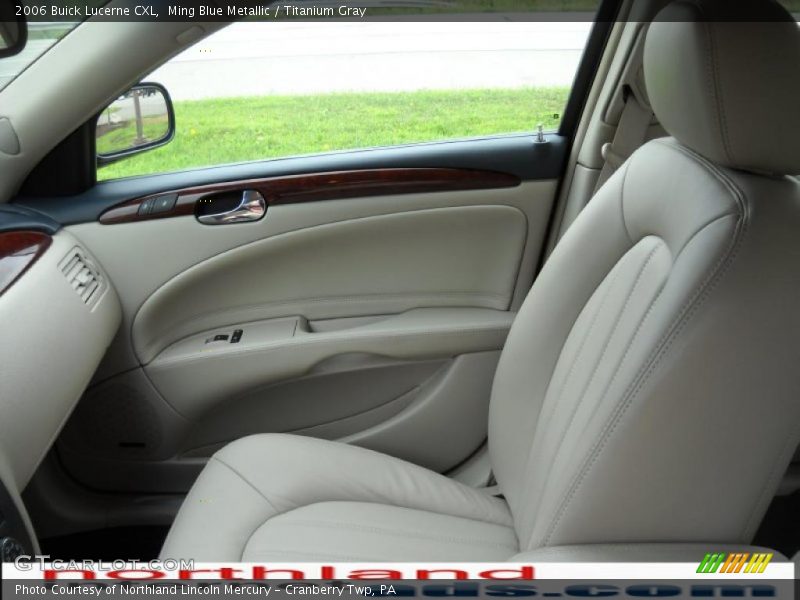 Ming Blue Metallic / Titanium Gray 2006 Buick Lucerne CXL
