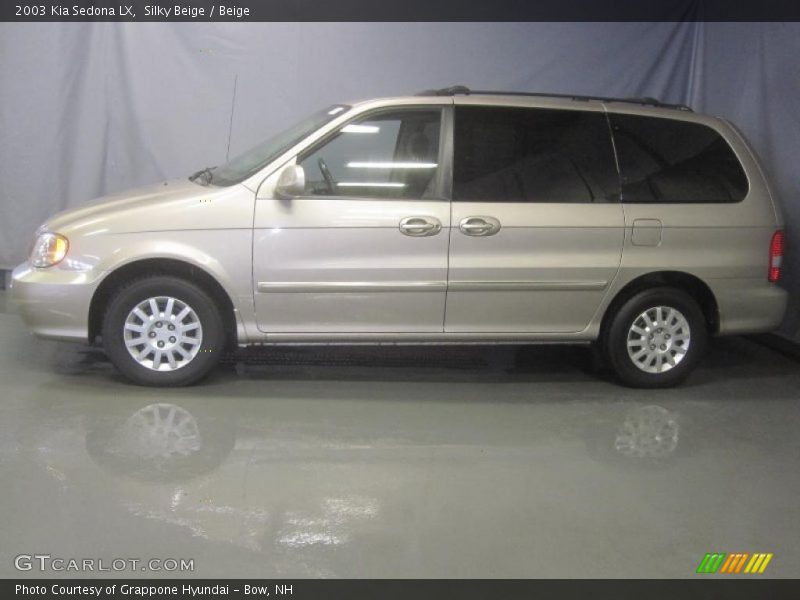 Silky Beige / Beige 2003 Kia Sedona LX