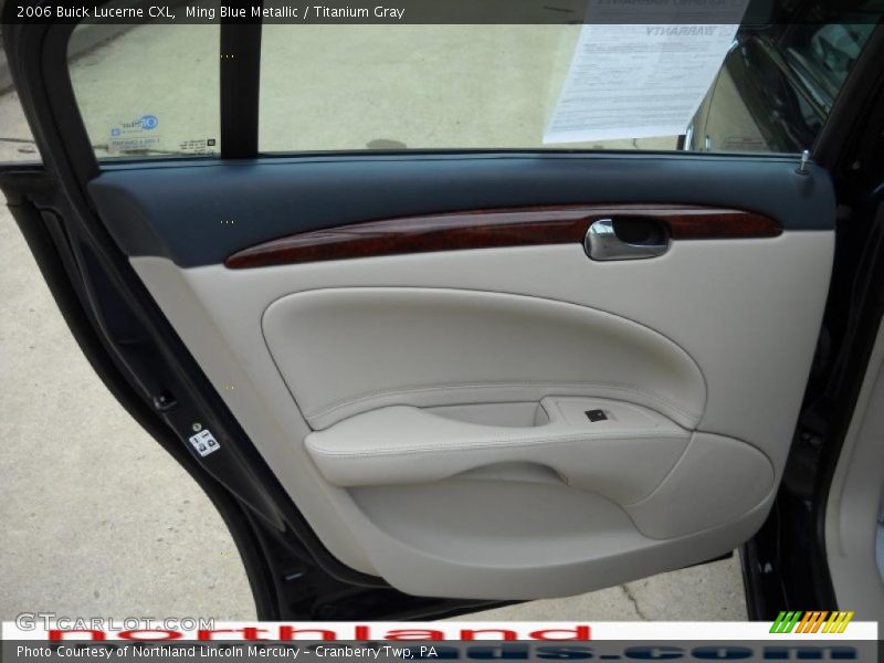 Ming Blue Metallic / Titanium Gray 2006 Buick Lucerne CXL