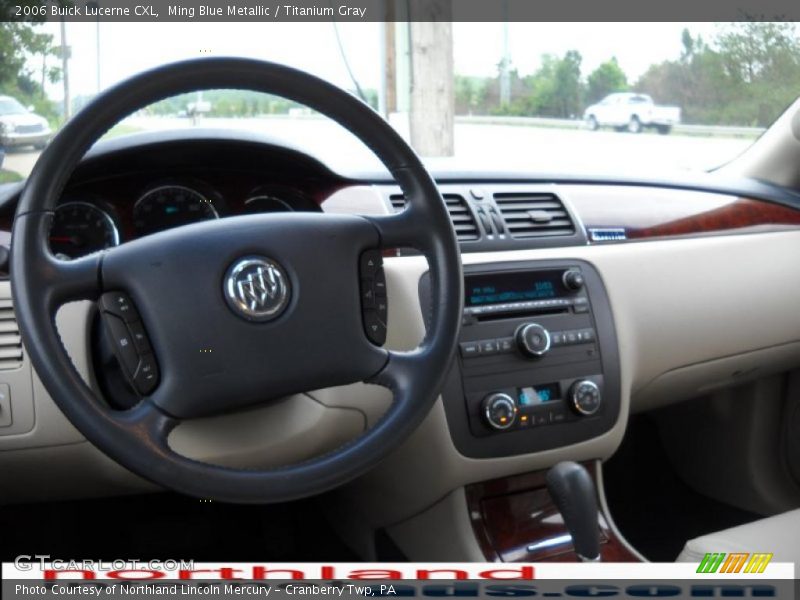 Ming Blue Metallic / Titanium Gray 2006 Buick Lucerne CXL