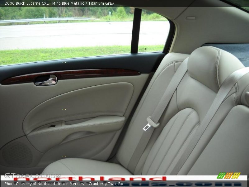 Ming Blue Metallic / Titanium Gray 2006 Buick Lucerne CXL