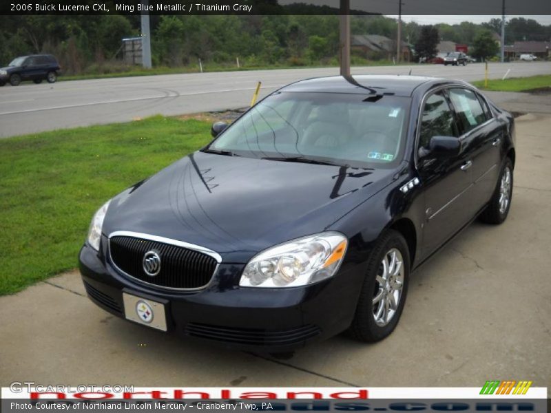 Ming Blue Metallic / Titanium Gray 2006 Buick Lucerne CXL