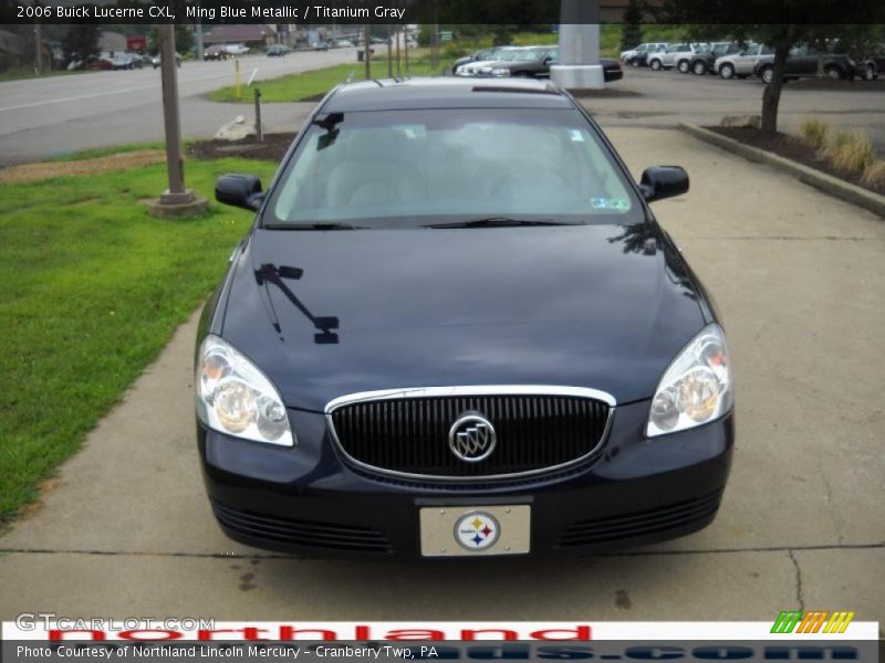 Ming Blue Metallic / Titanium Gray 2006 Buick Lucerne CXL