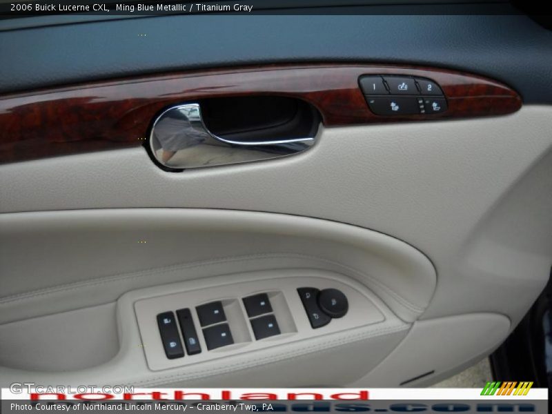 Ming Blue Metallic / Titanium Gray 2006 Buick Lucerne CXL