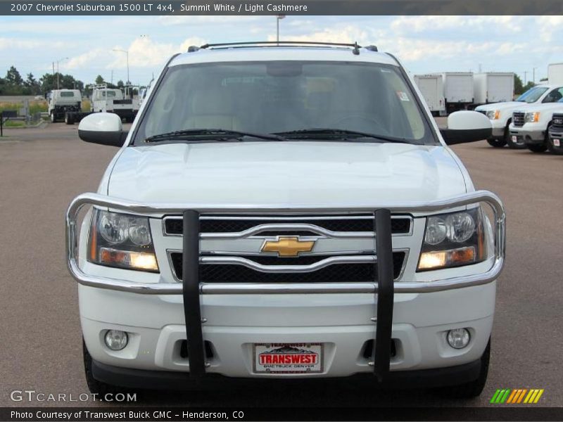 Summit White / Light Cashmere 2007 Chevrolet Suburban 1500 LT 4x4