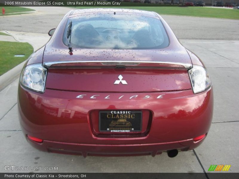 Ultra Red Pearl / Medium Gray 2006 Mitsubishi Eclipse GS Coupe