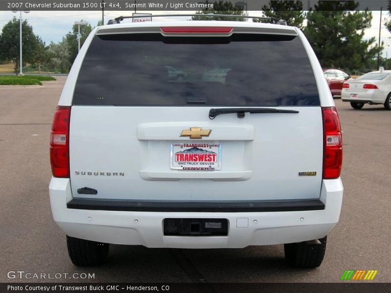 Summit White / Light Cashmere 2007 Chevrolet Suburban 1500 LT 4x4