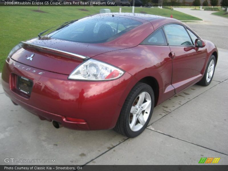 Ultra Red Pearl / Medium Gray 2006 Mitsubishi Eclipse GS Coupe