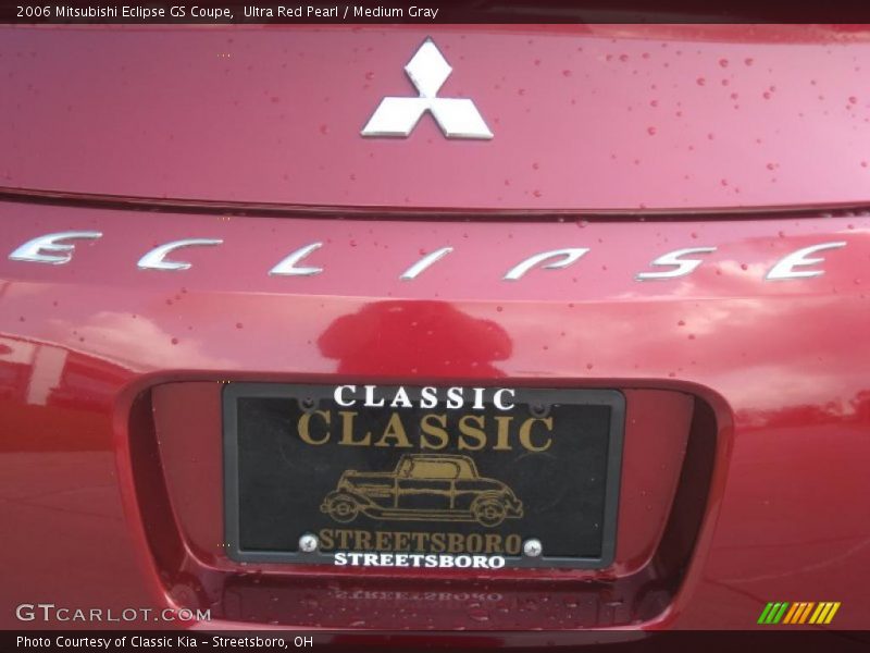 Ultra Red Pearl / Medium Gray 2006 Mitsubishi Eclipse GS Coupe